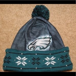 light up eagles hat
